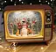 Новогодний музыкальный ночник XMAS WDL-24034B «Ретро телевизор» - миниатюра 2