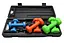 Набор гантелей в кейсе 6 кг PowerPlay 4103 Fitness Dumbells 2 шт*0,5 кг, 2 шт*1 кг, 2 шт*1,5 кг (PP_4103_6kg) - миниатюра 3