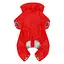 Дождевик для собак Waudog Clothes, водонепроницаемый, L55, В 77-79 см, С 50-55 см, красный - миниатюра 3