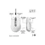 Мишка Logitech MX Anywhere 3S для MAC Wireless Pale Grey (910-006946) - мініатюра 3