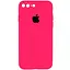 Чохол Epik Silicone Case Square Full Camera Protective AA для Apple iPhone 7 plus/8 plus 5.5 Рожевий/Barbie pink - мініатюра 1