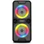 Портативная колонка BKK B86 Акустическая система 20 Вт 2 x 4" RGB подсветка 3000 мАч TF Card Черный - миниатюра 1