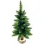 Ялинка штучна Hvoya Elegant настільна 65 см на пеньочку зелена - мініатюра 1