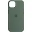 Чехол Epik Silicone case AAA with Magsafe and Animation для Apple iPhone 13, 6.1 Зеленый/Eucalyptus - миниатюра 2