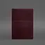 Кожаный блокнот А5 (софт-бук) 9.3 бордовый Crazy Horse - миниатюра 6