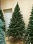 Штучна пухнаста ялинка Карпатська (висота 2.20 м) лита (Зелена) - мініатюра 2