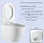 Набір Q-tap Nest 4 в 1 підвісний унітаз Robin Ultra Quiet 520x365x365 + комплект інсталяції QT13332381AW47505 - мініатюра 2