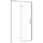 Душевые двери Cersanit Larga 120x195 L распашные профиль хром S932-122, Левая, прозрачная, хром - миниатюра 1