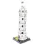 Конструктор Архитектура Wange 3D Пизанская Башня Tower of Pisa 5214 для детей и взрослых 1390 деталей - миниатюра 3