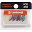 Мормышка вольфрамовая Viking Fishing Shrimp+bead 0.95g 9mm Rainbow (5шт) - миниатюра 2