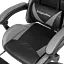 Кресло геймерское Kruger & Matz GX-150 с подставкой для ног Black/Grey - миниатюра 2