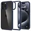 Прозорий чохол Spigen Ultra Hybrid для iPhone 15 Pro (6.1") Navy Blue ACS06711 - мініатюра 6
