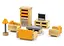 Деревянная мебель для кукол Viga Toys PolarB Гостиная 44037 - миниатюра 2