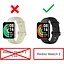 Чехол-накладка DK CDK Пластик Soft-Touch Glass Full Cover для Xiaomi Poco Watch (013581) (black) - миниатюра 2