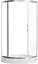 Душевая кабина Am.Pm Like 90x90 см стекло прозрачное без поддона хром матовый W83UG-315-090MT, Универсальная, прозрачная, хром матовый - миниатюра 1
