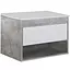 Тумба Мойдодир Oslo 80 Loft ST зі стільницею бетон/Білий Сірий - мініатюра 1