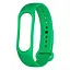 Ремешок силиконовый для Xiaomi Mi Band 3/4, 28 зеленый - миниатюра 1