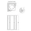 Душова кабіна Lidz Wawel SC80x80.SAT.LOW.GR LWASC8080SATLOWGR2 - мініатюра 7