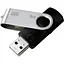 USB Flash накопичувач Goodram 8GB UTS2 Twister black (UTS2-0080K0R11) - мініатюра 1