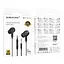 Навушники BOROFONE BM100 Pro Fuente universal earphones with microphone Black - мініатюра 2