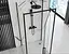 Душова кабіна Rea Rapid Swing 80x80 black REA-KPL-009949, Чорний матовий, Універсальна, прозорий - мініатюра 4