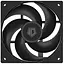 Вентилятор 120 мм ID-Cooling AS-120-K 120x120x25 мм 300-2000 об/хв <27.2 дБ 4-pin (PWM) 58CFM гідравлічний підшипник - мініатюра 1