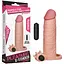 Насадка на пенис Lovetoy Pleasure X-Tender 17.5 см телесный - миниатюра 1