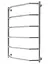 Водяной полотенцесушитель Mario Трапеция HP 800x530/500 1.3.2802.01.P, Хром, нижнее - миниатюра 1