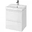 Тумба з умивальником Cersanit Moduo 50x35 Білий - мініатюра 1