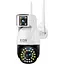 IP-камера поворотна з подвійним об'єктивом XON SmartCam Wi-Fi 1080P Білий (KCWEW22VW 7492) - мініатюра 1