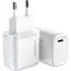 Блок живлення - Адаптер мережевий Joyroom Intelligent fast charger NRT-DY139E 1 Type-C 3A 20W білий - мініатюра 1
