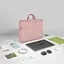 Сумка для ноутбука WiWU Vivi Laptop Handbag 15.6"/16" Pink (6936686410984) [151956] - мініатюра 7