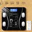 Смарт-весы напольные фитнес-весы Smart Scale 25x25 см Черный 180 кг - миниатюра 2
