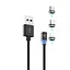 Кабель 3-в-1 магнитный Lightning - MicroUSB - Type-C SkyDolphin S59KIT - миниатюра 1