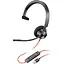 Гарнітура Poly BlackWire C3310 M USB-A HS Mono - мініатюра 1