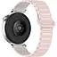 Ремешок DK CDK для Samsung Watch5 (R900 / R905) 40mm 20mm Silicone Shaped Magnetic (018822) (pink / ivory) - миниатюра 2