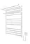 Полиця для рушникосушарки HF Sheffield 520x204 3.0.1200.13.WM, Білий матовий - мініатюра 4