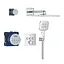 Душевая система скрытого монтажа Grohe Grohtherm Smartcontrol Rainshower SmartActive 310 Cube 34864000, Хром - миниатюра 2