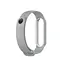 Ремінець для фітнес-браслета Lemfo для Xiaomi Mi Band 5, 6, 7 сірий - мініатюра 2