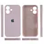 Чохол Epik Silicone Case Full Camera Protective AA для Apple iPhone 16, 6.1 Рожевий/Chalk Pink - мініатюра 3