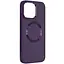 Чохол Epik TPU Bonbon Metal Style with MagSafe для Apple iPhone 14, 6.1 Фіолетовий/Dark Purple - мініатюра 1