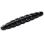 Силикон FishUP Morio 1.2" (12шт) #101 - Black, cheese taste - миниатюра 1