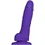 Реалістичний фалоімітатор Strap-On-Me Soft Realistic Dildo Violet - Size S - мініатюра 1