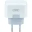 Мережевий зарядний пристрій XO L102 EU Dual QC3.0 type-C port 35W 3A White - мініатюра 3