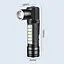 Ліхтар акумуляторний налобний ручний ЗУ USB zoom SY-2209-Р50+18SMD - мініатюра 6