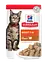Вологий корм Hill's SP Adult для дорослих котів, з індичкою, пауч, 85г - мініатюра 1