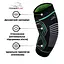 Налокітники спортивні (PP-4098) PowerPlay S/M fit0007425 - мініатюра 2