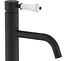Смеситель для умывальника Rea Serra black низкий REA-B1141 Черный матовый - миниатюра 4