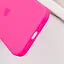 Чохол Silicone Case Full Protective (AA) для Apple iPhone 16 (6.1) Рожевий / Barbie pink - мініатюра 5