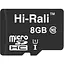 Карта памяти Hi-Rali microSDHC, 8Gb, Class10 UHS-I, без адаптера (HI-8GBSD10U1-00) - миниатюра 1
